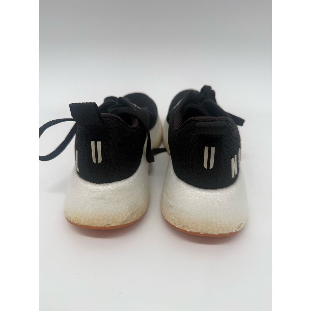 NOBULL Mesh Runner Black White Gum Sole Running Training Shoes Womens 7.5 - Picture 4 of 5